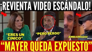 SABADAZO POR FIN CAYÓ FILTRAN VIDEO DE MAYER SALE CON ENCAPUCHADOS NI COMO NEGARLO QUEDA MUDO [upl. by Ginni]