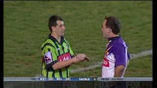 Danny Williams king hits Mark ONeil  Wests Tigers vs Melbourne Storm 2004  NRL [upl. by Dyolf]