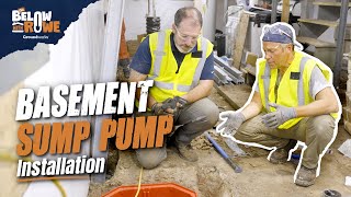 Basement Sump Pump Installation with Mike Rowe [upl. by Waylen]