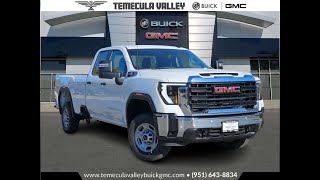 2025 GMC Sierra2500HD 4WD Double Cab Long Bed Pro CA Temecula Escondido Carlsbad Fallbrook [upl. by Irakuy]