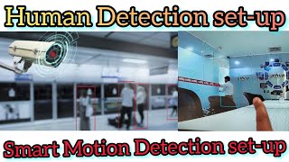 SMD setup on XVR  How to set up Smart Motion Detection  Human detection setup Dahua [upl. by Lawler]