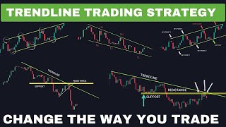 All about Trendline in Trading  Trendline Trading Strategy [upl. by Niret]