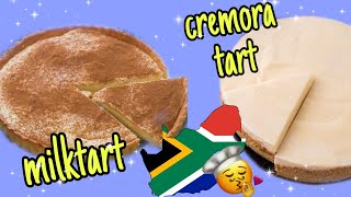 How To Make A Milktart amp Cremora Tart Traditional South African Desserts [upl. by Cower]