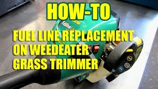 Weedeater Fuel Line Replacement [upl. by Rianon]