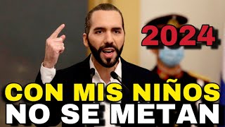 Nayib Bukele MENSAJE CONTUNDENTE IDEOLOGIA DE GENERO en El SALVADOR [upl. by Nilam]