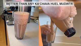 Make Your Own KaChava Huel MudWtr  Promote Mood Brain Health and Boosts Immune System [upl. by Hosea]