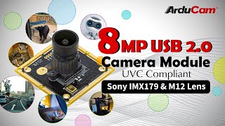 USB 20 Camera Module w Sony IMX179 amp M12 Lens for Pi Jetson Nano Xavier NX etc [upl. by Fisk]