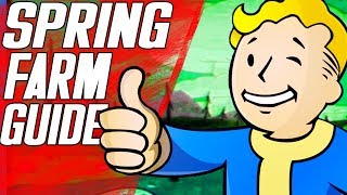 Fallout 76 Spring Farm Guide  Multiple Farming Locations [upl. by Teador]