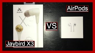 Jaybird X3 Vs AirPods Why Not [upl. by Feigin]