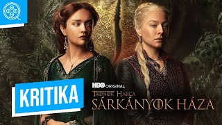 A Targaryenek bukása 🐉 Trónok harca Sárkányok háza 1 évad kritika 🎬 GameStar [upl. by Lupien151]