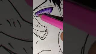 Drawing obito Uchiha drawing subscribe for part 2 [upl. by Conni]