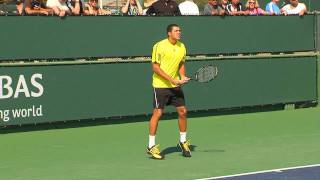 JoWilfried Tsonga Backhands in HD [upl. by Anitsrik404]