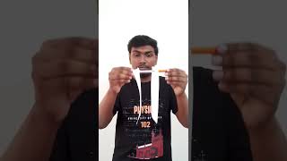 Bernoullis Principle ┇ A Demonstration Of Bernoullis Principle Using A Pair Of Papers shorts [upl. by Havot707]