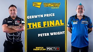 THE BATTLE FOR NO1  Price v Wright  2022 International Darts Open Final [upl. by Akerdna]