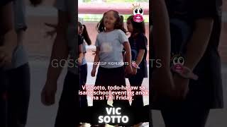 Vic Sotto todohataw sa isang school event ng anak na si Tali Friday [upl. by Cuyler]