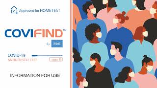 COVIFIND™ How to Use COVID19 Antigen Self Test Kit Antigen Self Test Kit [upl. by Annoik]