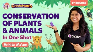 Conservation of Plants and Animals Class 8 Science Chapter 7 in One Shot  BYJUS  Class 8 [upl. by Hsenid]