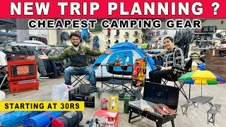 WINTER Trip Ki Planning 😳CHEAPEST CAMPING GEAR  PRAGO Outdoors [upl. by Vas]