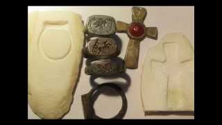 Cuttlefish casting Lesson easy Make a Roman style Bronze ring [upl. by Orpah]