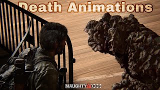 As Requested Joels All Death Animations Against Bloater [upl. by Nitsir]