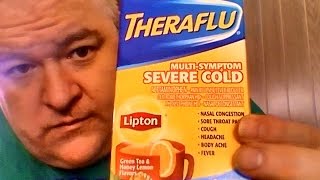 Multisymptom severe cold THERAFLU product review [upl. by Llenrahs63]