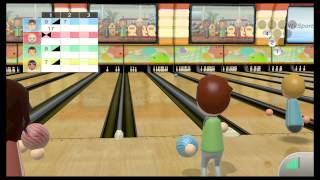 Wii Sports Club initial start and online bowling [upl. by Gelb423]