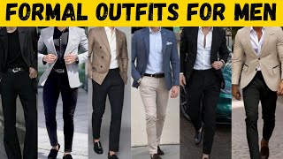 FORMAL OUTFITS FOR OFFICE MEN  M STYLE [upl. by Ranson]