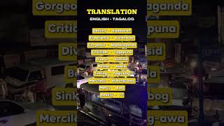 889 English Tagalog Translation reels shorts short video shortvideo youtubeshorts subscribe [upl. by Judith]