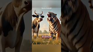 Why Tiger Mimics Other Animals Voice To Hunt 🤔shorts ytshorts foryou [upl. by Benoite]