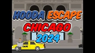 Hooda Escape Chicago 2024  Walkthrough  Hints  Cheats [upl. by Eive]