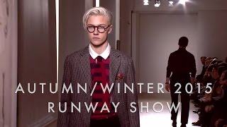 dunhill London  AutumnWinter 2015 Show Stream  London Collections Men [upl. by Ramsay]