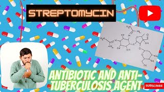 Streptomycin  Structure  Doses  MOA  Uses  Sideeffects  antibiotics antituberculosis [upl. by Odracer646]