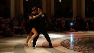 Carlitos Espinoza amp Noelia Hurtado Farabute Winter Tango Napoli 2015 35 [upl. by Tellford]