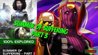 How To Beat MCOC Summer of Suffering Part 3 Photon With A Medium Skill Champion [upl. by Mayman]