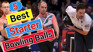 5 Best Bowling Balls For Starters in 2024 bowlingballreviews [upl. by Derinna]