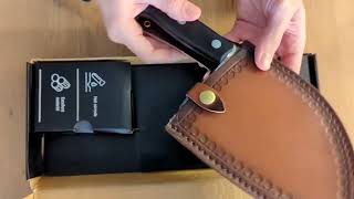 XYJ 6 7’’ Serbian Chef Knife Unboxing [upl. by Neraj]