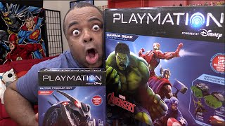 DISNEY PLAYMATION Gamma Gear amp Ultron Prowler Bot UNBOXING [upl. by Ettenahs]