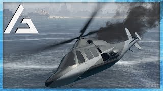 GTA 5 Roleplay  ARP 1  Helicopter Water Crash [upl. by Nitsew289]