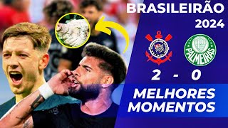 Corinthians 2 x 0 Palmeiras  MELHORES MOMENTOS [upl. by Novy423]