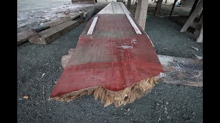 Building a daggerboard scarfing wood  Sailing Zingaro [upl. by Crompton305]