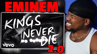 EMINEM WAS TALKIN THAT SHT  KINGS NEVER DIE  ONE OF HIS HARDEST VERSES [upl. by Diet]