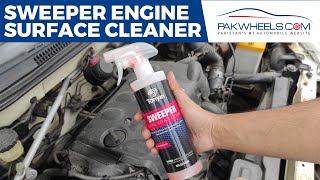 How To Clean Car Engine  Sweeper Engine Cleaner  Engine Degreaser  PakWheels [upl. by Niroht]