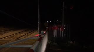 Watlington Road Level Crossing Norfolk Wednesday 30012019 [upl. by Surovy]