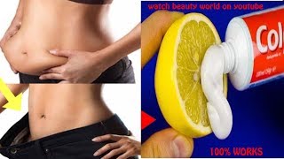 Remove Stomach Fats in 5 minutes  bedtime apply  just apply to see result [upl. by Adlanor]