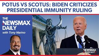 POTUS vs SCOTUS  The NEWSMAX Daily 070224 [upl. by Yeltsew]