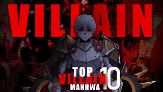 Best top 10 VILLAIN Manhwa🔥 out there manhwa [upl. by Gillette]