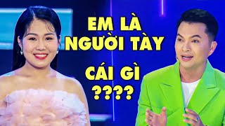 Cô gái giọng CAO CHÓT VÓT giới thiệu mình là NGƯỜI DÂN TỘC khiến ai cũng BẤT NGỜ  Song Ca Giấu Mặt [upl. by Hayimas]