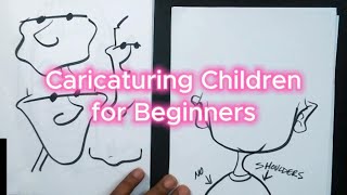 How to Caricature Children for Beginners [upl. by Oalsinatse251]