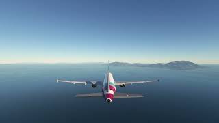 Flight Simulator Landing at Samos International Airport XBOX SERIES X [upl. by Hsak]