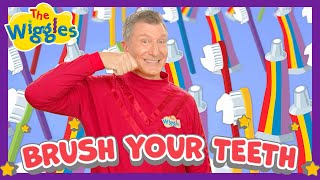 Brush Your Teeth 🪥 Kids Toothbrushing Song with The Wiggles [upl. by Zimmermann571]